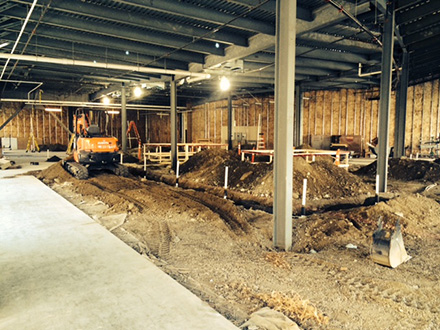 Steve Davis Excavating LLC Sewers and underground utilities